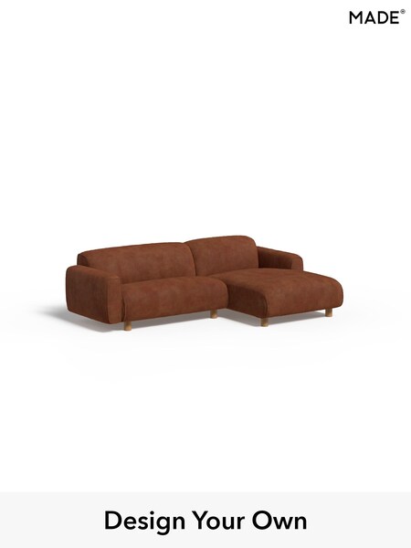 Matt Corduroy/Nutmeg Orange Diego By Made (H64553) | £1,499