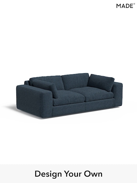 Tonal Boucle/Marl Navy Blue Alec By Made (H64557) | £1,475