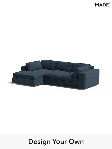 Tonal Boucle/Marl Navy Blue Alec By Made (H64557) | £2,299