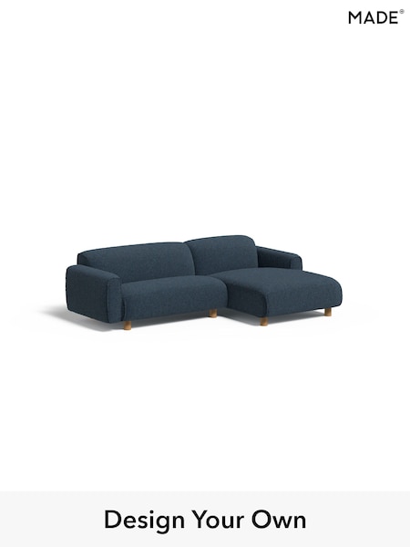 Tonal Boucle/Marl Navy Blue Diego By Made (H64560) | £1,699