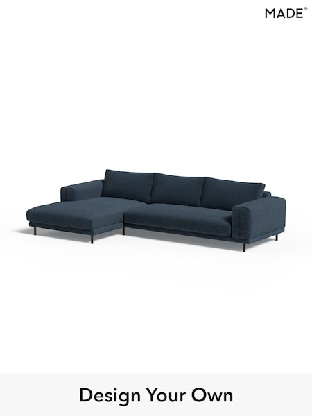 Tonal Boucle/Marl Navy Blue Odin By Made (H64561) | £1,999