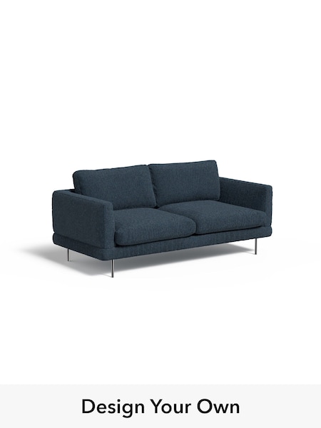 Tonal Boucle/Marl Navy Blue Lugani By Made (H64562) | £1,350