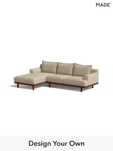 Tonal Boucle/Natural Oatmeal Turin By Made (H64564) | £2,199