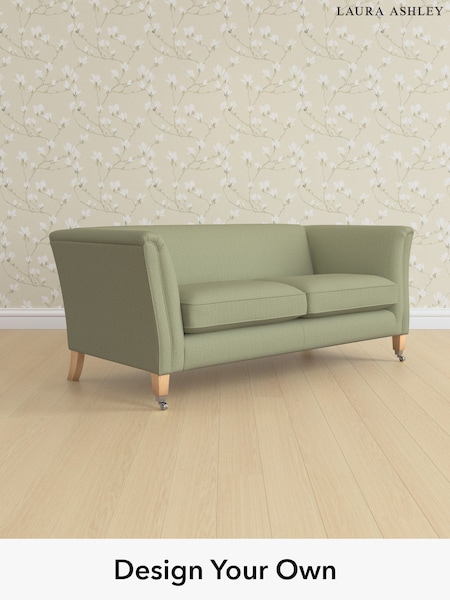 Edwin Herringbone/Hedgerow Green Chatsworth By Laura Ashley (H64581) | £1,275