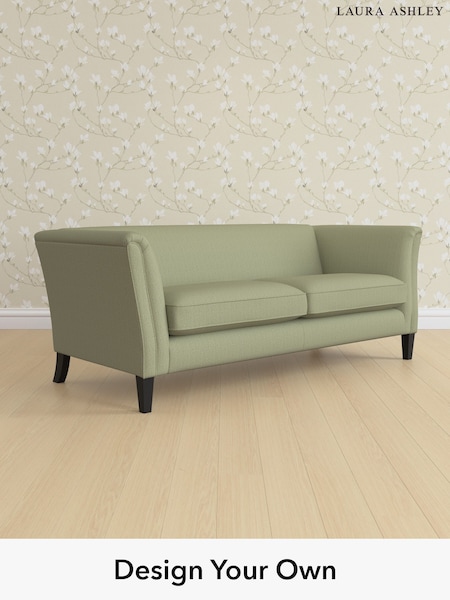 Edwin Herringbone/Hedgerow Green Chatsworth By Laura Ashley (H64581) | £1,375
