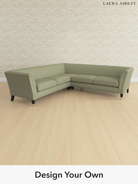 Edwin Herringbone/Hedgerow Green Chatsworth By Laura Ashley (H64581) | £2,725