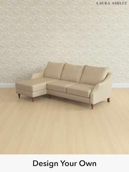 Edwin Herringbone/Natural Beverley By Laura Ashley (H64582) | £2,175