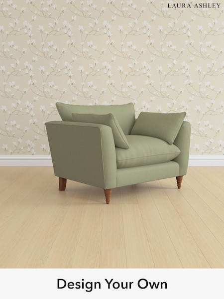 Edwin Herringbone/Hedgerow Green Casterton By Laura Ashley (H64587) | £1,000