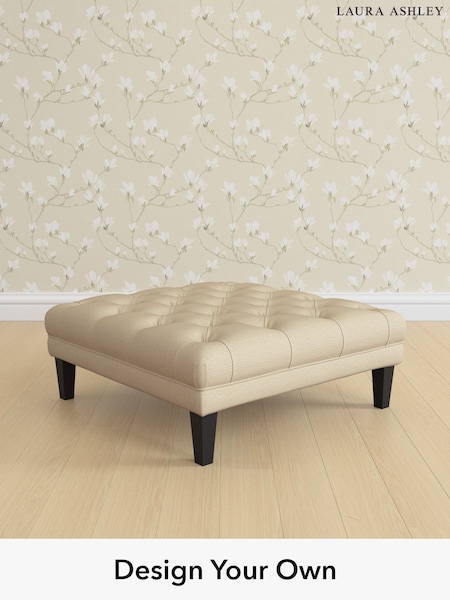 Edwin Herringbone/Natural Chatsworth Button Back By Laura Ashley (H64592) | £600