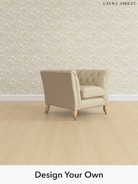 Edwin Herringbone/Natural Chatsworth Button Back By Laura Ashley (H64592) | £1,000