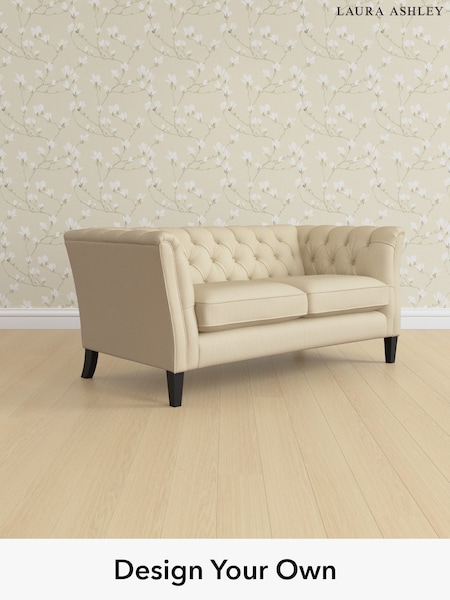Edwin Herringbone/Natural Chatsworth Button Back By Laura Ashley (H64592) | £1,325