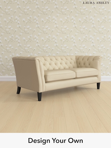 Edwin Herringbone/Natural Chatsworth Button Back By Laura Ashley (H64592) | £1,425