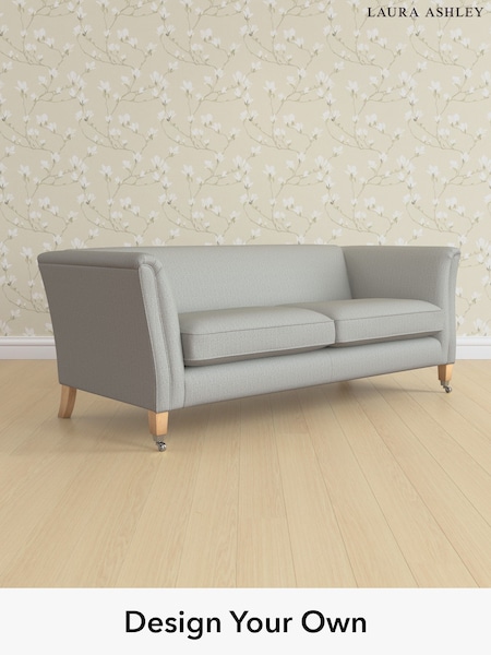 Edwin Herringbone/Pale Steel Grey Chatsworth By Laura Ashley (H64594) | £1,375