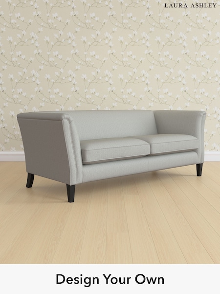 Edwin Herringbone/Pale Steel Grey Chatsworth By Laura Ashley (H64594) | £1,375