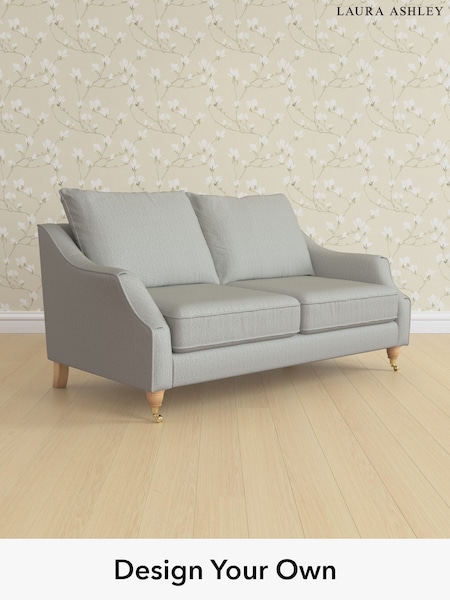 Edwin Herringbone/Pale Steel Grey Beverley By Laura Ashley (H64599) | £1,325
