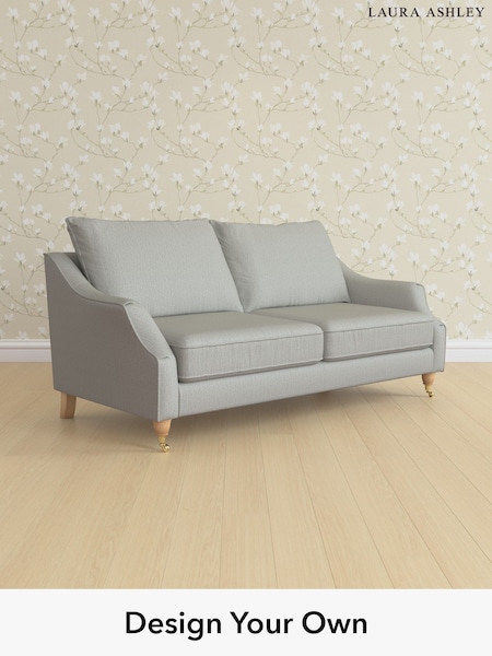 Edwin Herringbone/Pale Steel Grey Beverley By Laura Ashley (H64599) | £1,425