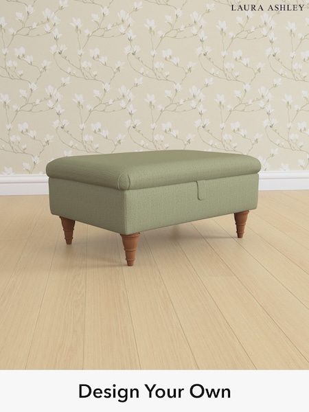 Edwin Herringbone/Hedgerow Green Beaumaris By Laura Ashley (H64602) | £525