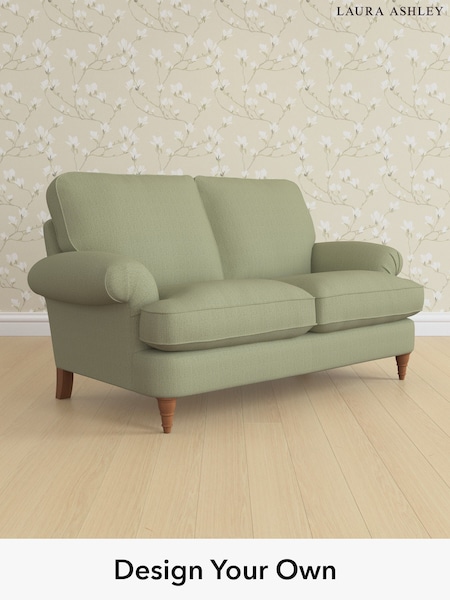 Edwin Herringbone/Hedgerow Green Beaumaris By Laura Ashley (H64602) | £1,225