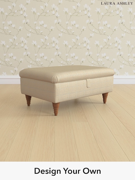 Birchgrove Check/Oatmeal Natural Beverley By Laura Ashley (H64603) | £625