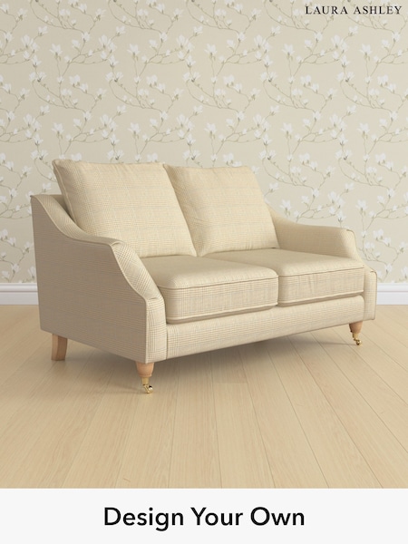 Birchgrove Check/Oatmeal Natural Beverley By Laura Ashley (H64603) | £1,375