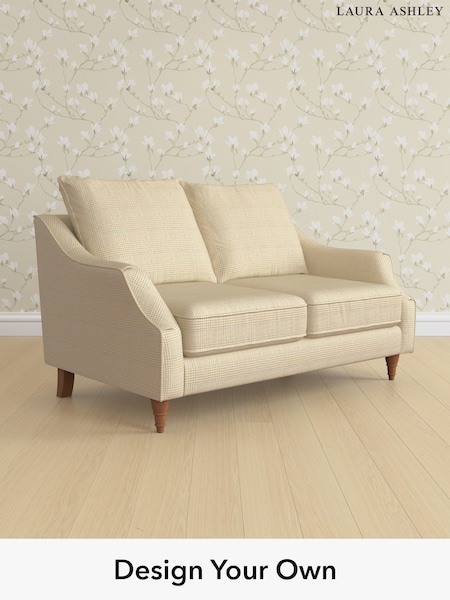 Birchgrove Check/Oatmeal Natural Beverley By Laura Ashley (H64603) | £1,375