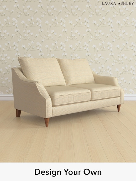 Birchgrove Check/Oatmeal Natural Beverley By Laura Ashley (H64603) | £1,475
