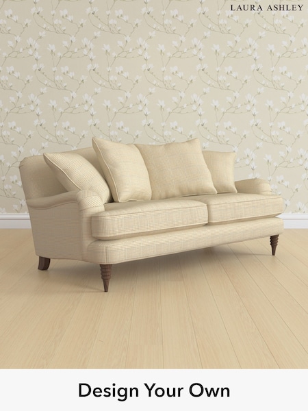 Birchgrove Check/Oatmeal Natural Lynden Scatter Back By Laura Ashley (H64605) | £1,525