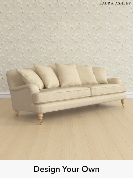 Birchgrove Check/Oatmeal Natural Lynden Scatter Back By Laura Ashley (H64605) | £1,725