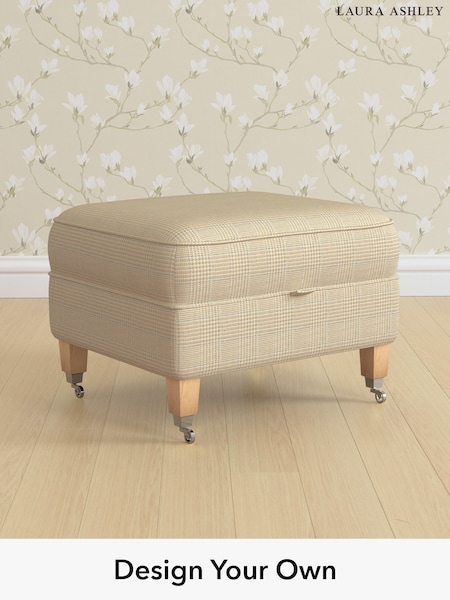 Birchgrove Check/Oatmeal Natural Marford By Laura Ashley (H64607) | £600