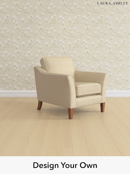 Birchgrove Check/Oatmeal Natural Marford By Laura Ashley (H64607) | £875