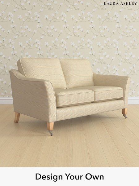 Birchgrove Check/Oatmeal Natural Marford By Laura Ashley (H64607) | £1,225