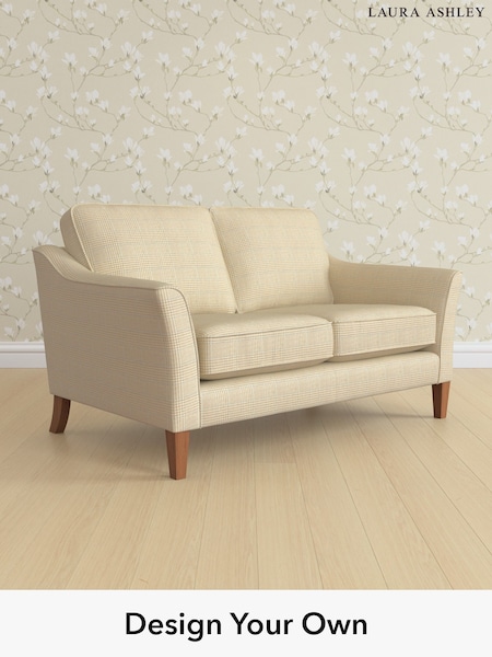 Birchgrove Check/Oatmeal Natural Marford By Laura Ashley (H64607) | £1,225