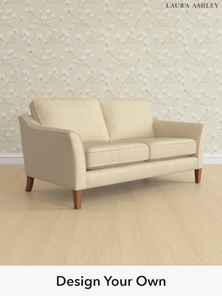 Birchgrove Check/Oatmeal Natural Marford By Laura Ashley (H64607) | £1,325