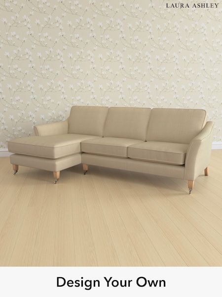 Birchgrove Check/Oatmeal Natural Marford By Laura Ashley (H64607) | £2,250