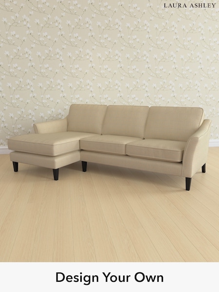 Birchgrove Check/Oatmeal Natural Marford By Laura Ashley (H64607) | £2,250