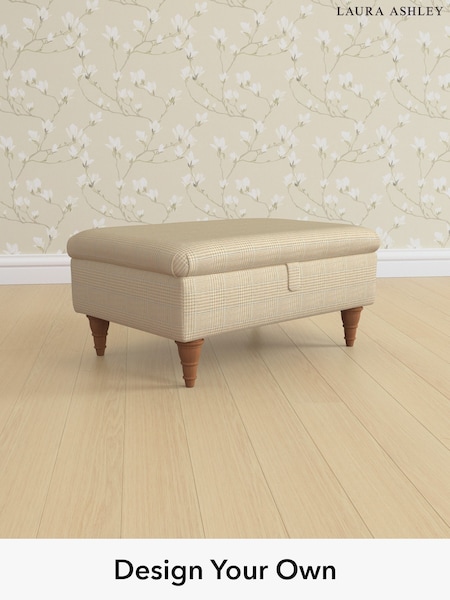 Birchgrove Check/Oatmeal Natural Beaumaris By Laura Ashley (H64608) | £625