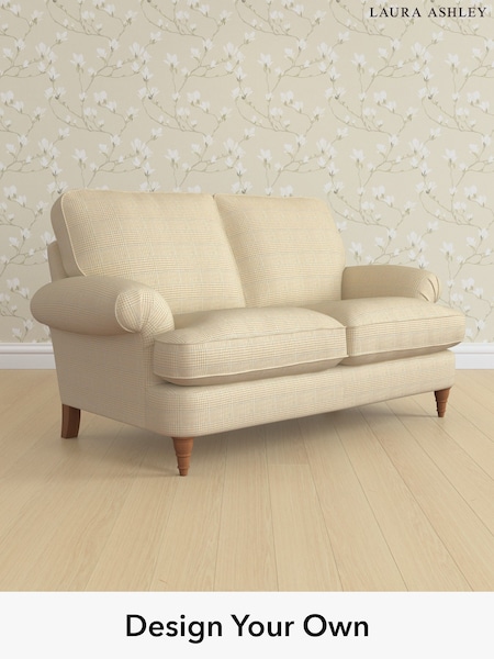 Birchgrove Check/Oatmeal Natural Beaumaris By Laura Ashley (H64608) | £1,375
