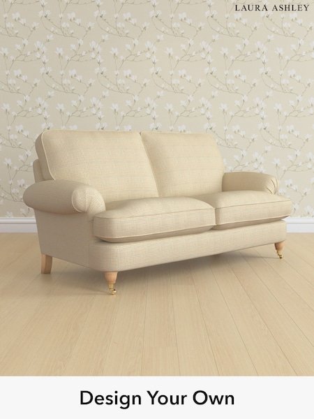 Birchgrove Check/Oatmeal Natural Beaumaris By Laura Ashley (H64608) | £1,475