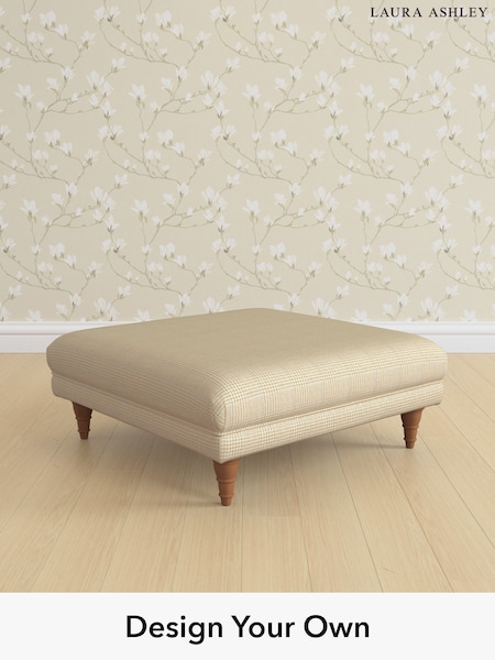 Birchgrove Check/Oatmeal Natural Gloucester By Laura Ashley (H64609) | £650