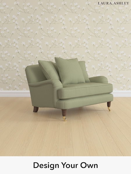 Edwin Herringbone/Hedgerow Green Lynden Scatter Back By Laura Ashley (H64612) | £1,075