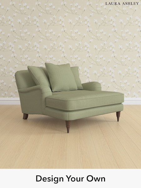 Edwin Herringbone/Hedgerow Green Lynden Scatter Back By Laura Ashley (H64612) | £1,175