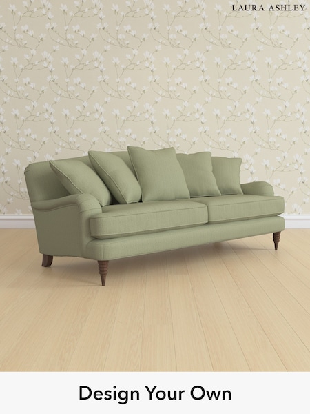Edwin Herringbone/Hedgerow Green Lynden Scatter Back By Laura Ashley (H64612) | £1,475