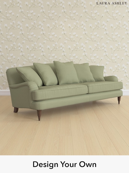 Edwin Herringbone/Hedgerow Green Lynden Scatter Back By Laura Ashley (H64612) | £1,575