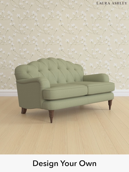 Edwin Herringbone/Hedgerow Green Havering By Laura Ashley (H64613) | £1,375