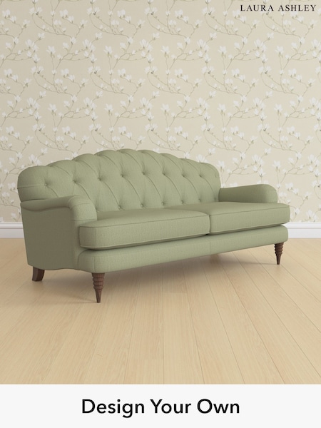 Edwin Herringbone/Hedgerow Green Havering By Laura Ashley (H64613) | £1,475