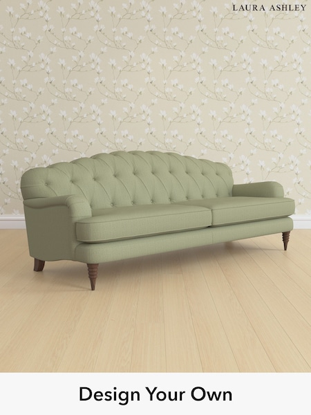 Edwin Herringbone/Hedgerow Green Havering By Laura Ashley (H64613) | £1,675