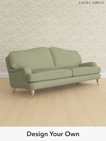 Edwin Herringbone/Hedgerow Green Lynden By Laura Ashley (H64615) | £1,500