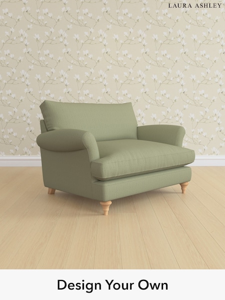 Edwin Herringbone/Hedgerow Green Westley By Laura Ashley (H64618) | £1,000