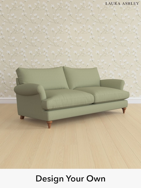 Edwin Herringbone/Hedgerow Green Westley By Laura Ashley (H64618) | £1,525