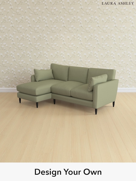 Edwin Herringbone/Hedgerow Green Radcliffe By Laura Ashley (H64619) | £2,475